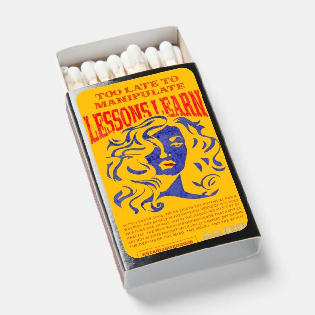 MANIPULATE LESSONS LEARN MATCH BOX (Front Open)