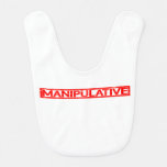 Manipulative Stamp Baby Bib