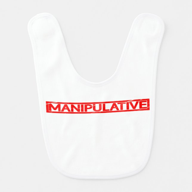 Manipulative Stamp Baby Bib (Front)
