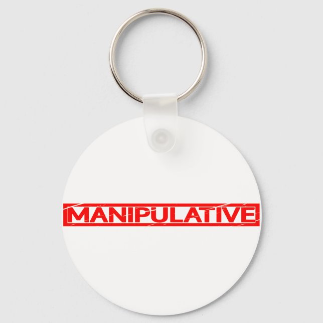 Manipulative Stamp Keychain (Front)