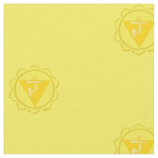 manipura or solar plexus chakra Fabric