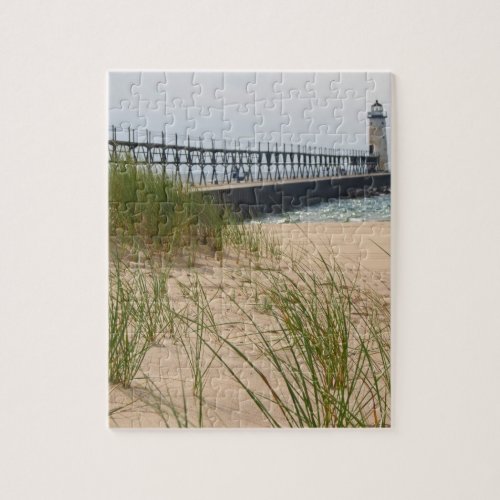 Manistee Lighthouse Jigsaw Puzzle