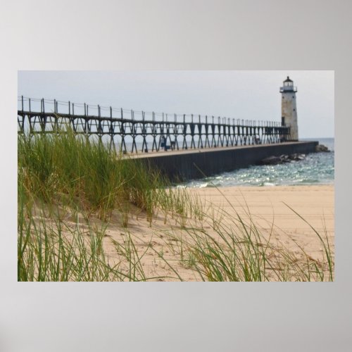 Manistee Lighthouse Poster