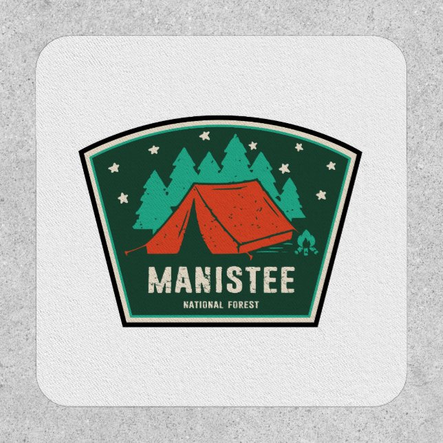 Manistee National Forest Camping Patch (Front)