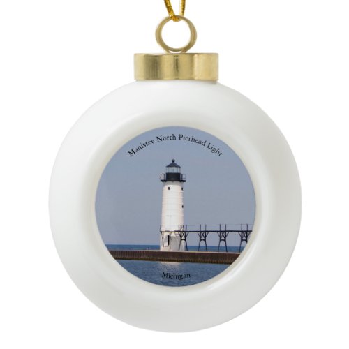 Manistee North Pierhead Light ornament