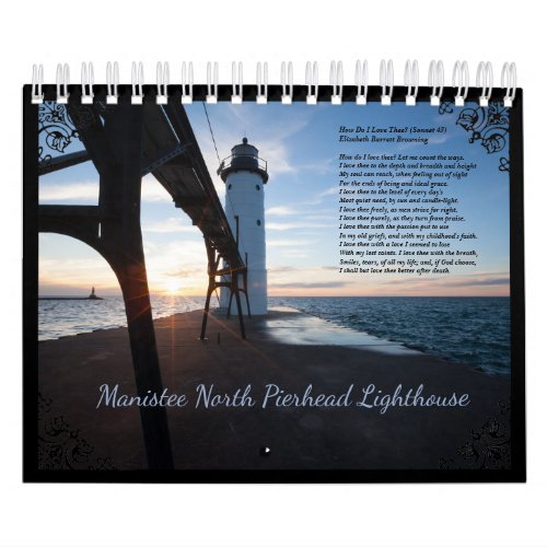 Manistee North Pierhead Lighthouse Calendar
