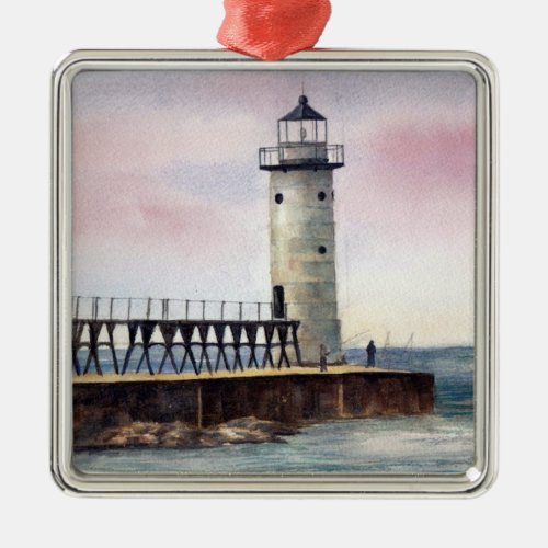 Manistee North Pierhead Lighthouse Ornament
