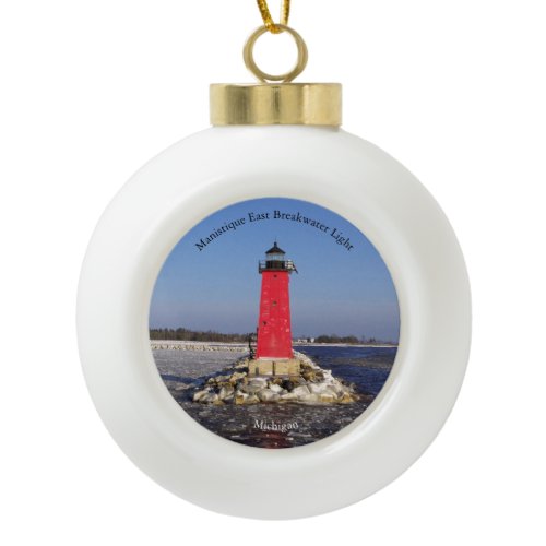 Manistique East Breakwater Light ornament
