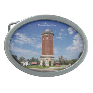Manistique Water Tower belt buckle