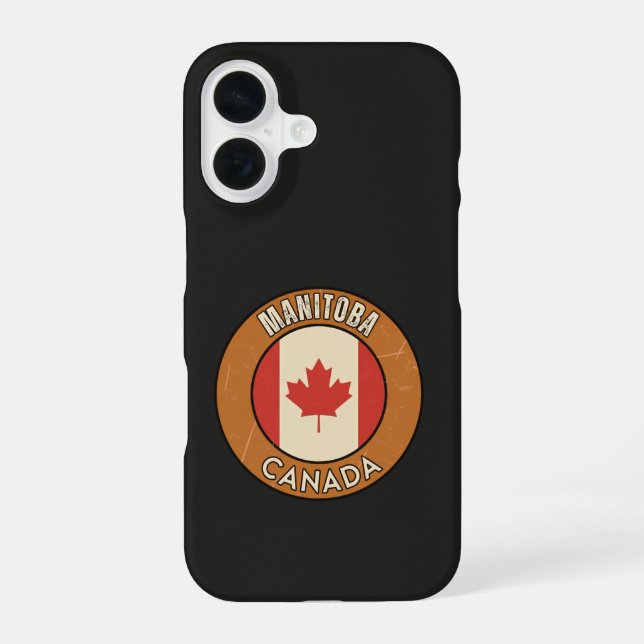 Manitoba Canada iPhone Case (Back)