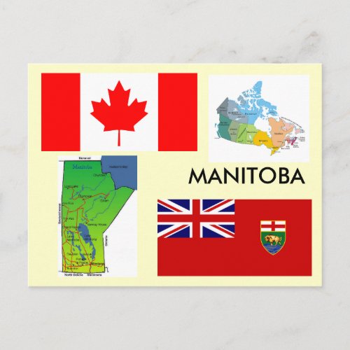 Manitoba Canada Postcard