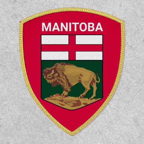 Manitoba coat of arms _ CANADA Patch