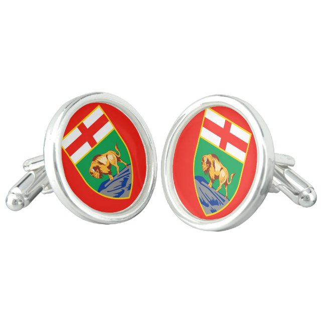 MANITOBA CUFFLINKS (Angled)