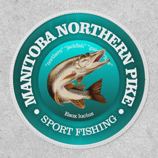Manitoba Pike Fishing Patch (Front)