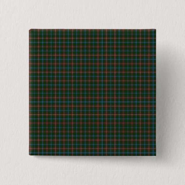 Manitoba tartan button (Front)