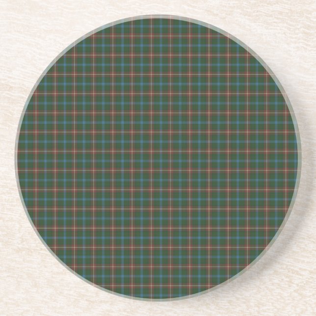 Manitoba tartan coaster (Front)