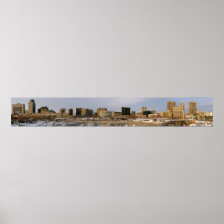 Manitoba (Winnipeg) Panoramic 1 Poster