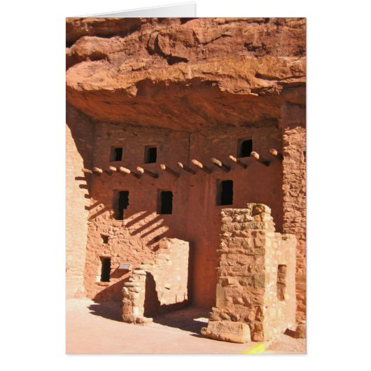 Manitou Cliff Dwellings Cards (Front)