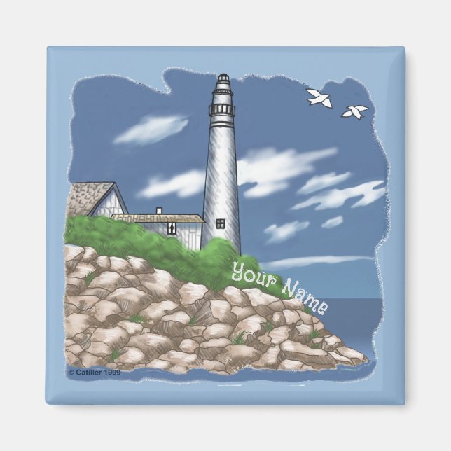 Manitou Lighthouse  Magnet (Front)