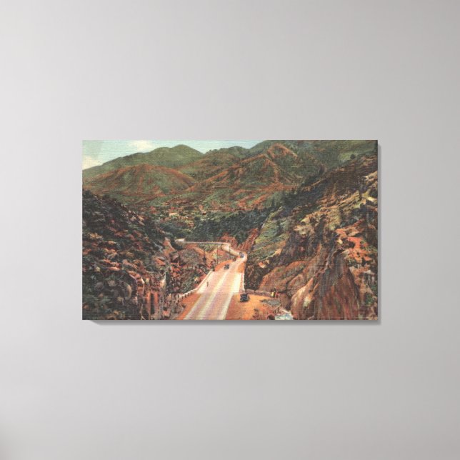 Manitou Springs, CO Canvas Print (Front)