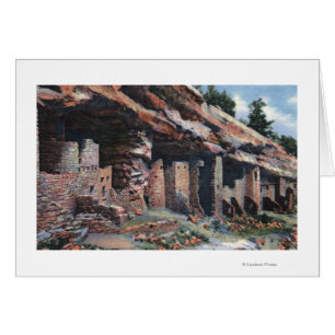 Manitou Springs, Colorado - Cliff Dwellings Cards