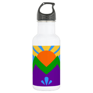 Manitou Springs flag on Liberty Bottle