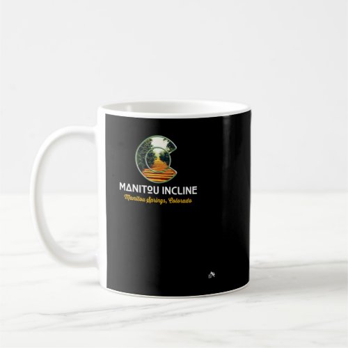 Manitou Springs Incline Colorado State Flag C Logo Coffee Mug