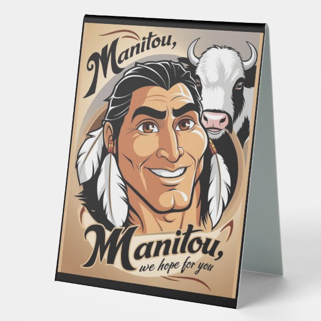 Manitou Table Tent (Front)