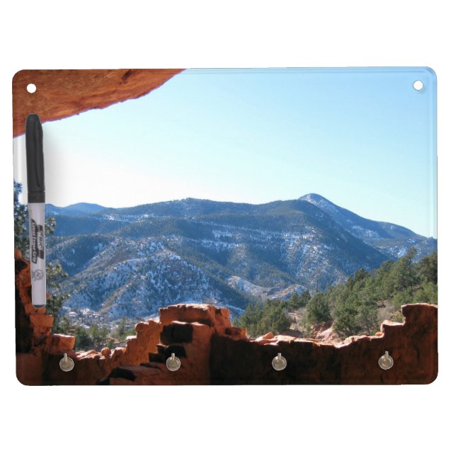 Manitou Vista Dry Erase Board With Keychain Holder (Front)