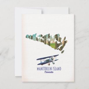 Manitoulin Island Canada map