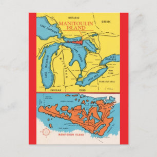 Manitoulin Island Canada Postcard