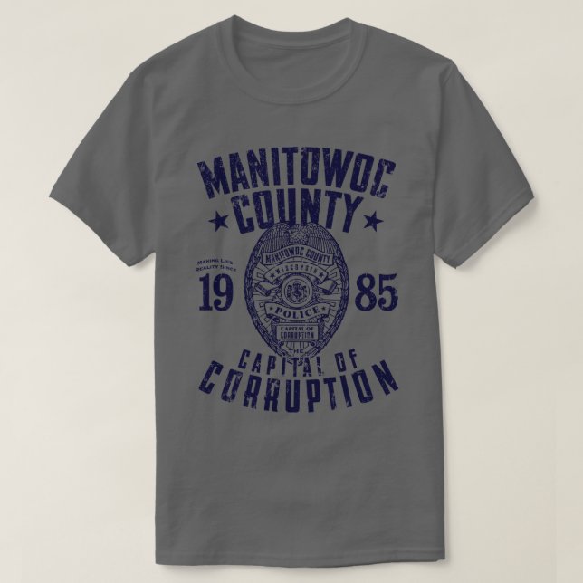 Manitowoc County T-Shirt (Design Front)