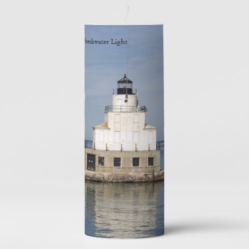 Manitowoc North Breakwater Light candle