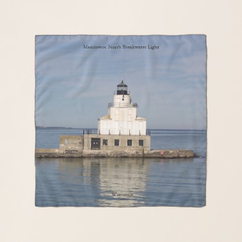 Manitowoc North Breakwater Light scarf