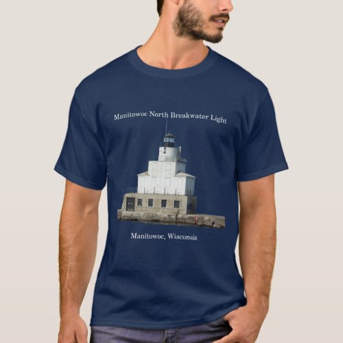 Manitowoc North Breakwater Light shirt dark