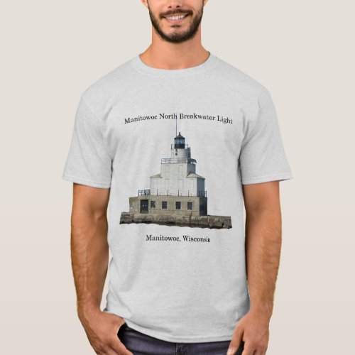 Manitowoc North Breakwater Light shirt light