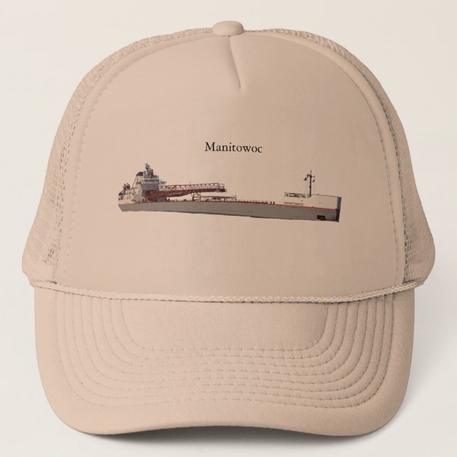 Manitowoc trucker hat (Front)