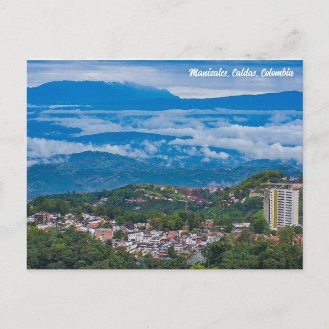 Manizales, Caldas, Colombia Postcard (Front)