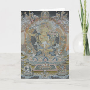 Manjushri Greeting Card