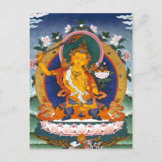 MANJUSHRI TIBET MYTHOLOGY POSTCARD