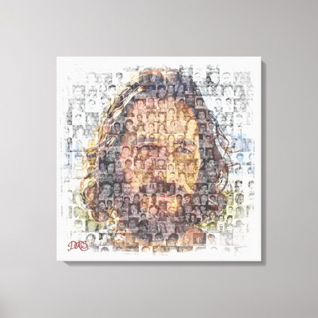 Mankind Stretched Canvas Print (Front)