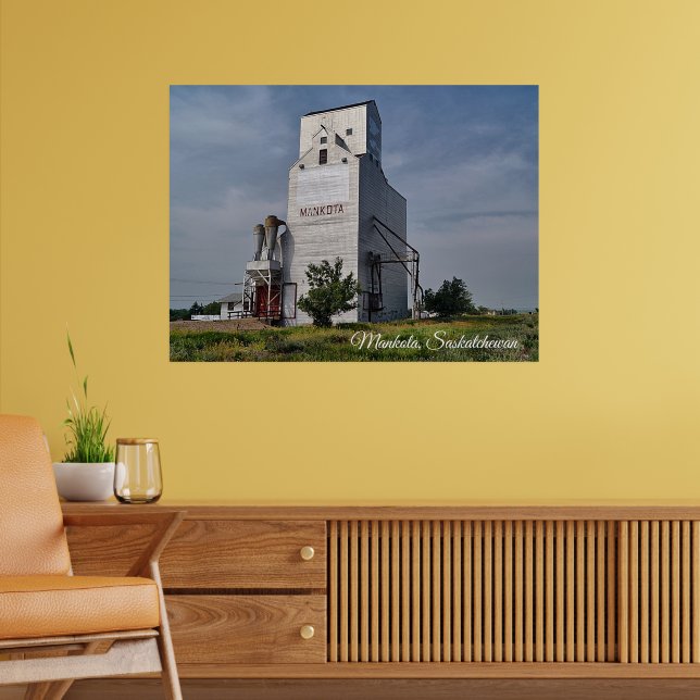 Mankota Grain Elevator Poster (Living Room 2)