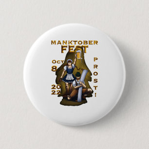 Manktoberfest vector button
