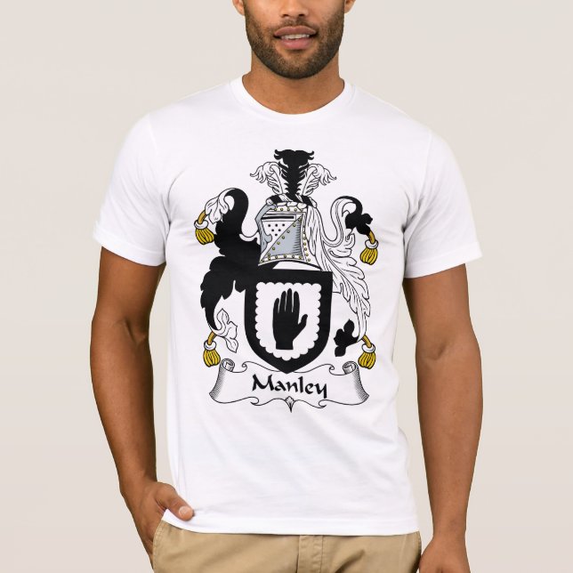 Manley Family Crest T-Shirt (Front)