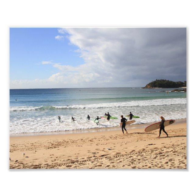 Manly Beach Photo Print (Front)