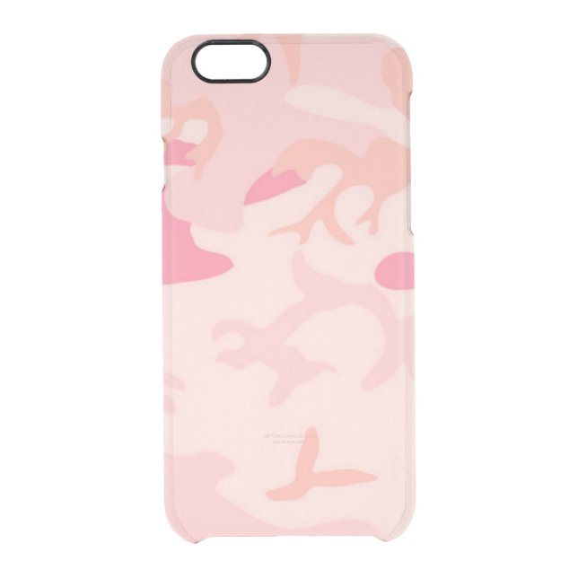 Manly Pink Camo Uncommon iPhone Case (Back)