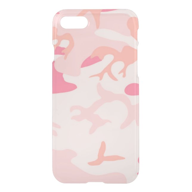 Manly Pink Camo Uncommon iPhone Case (Back)