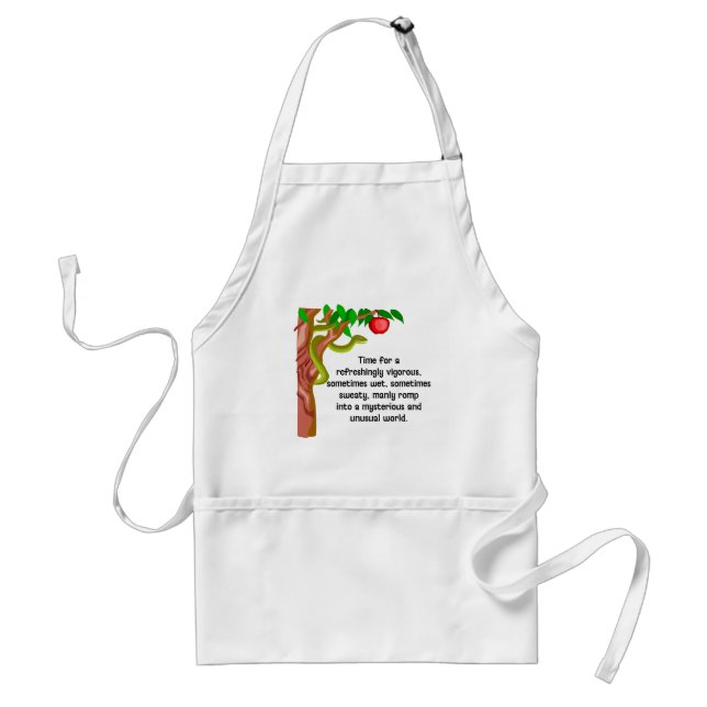 Manly Romp Adult Apron (Front)