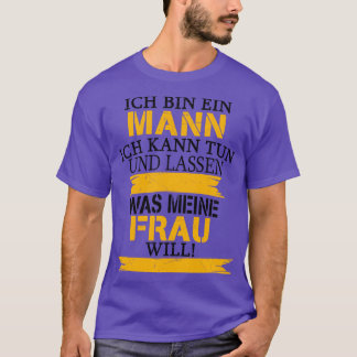 Mann lustige Sprche Ehemann Mnner Geschenke T-Shirt