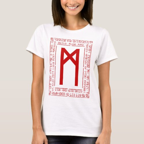 Mannaz Rune T_Shirt